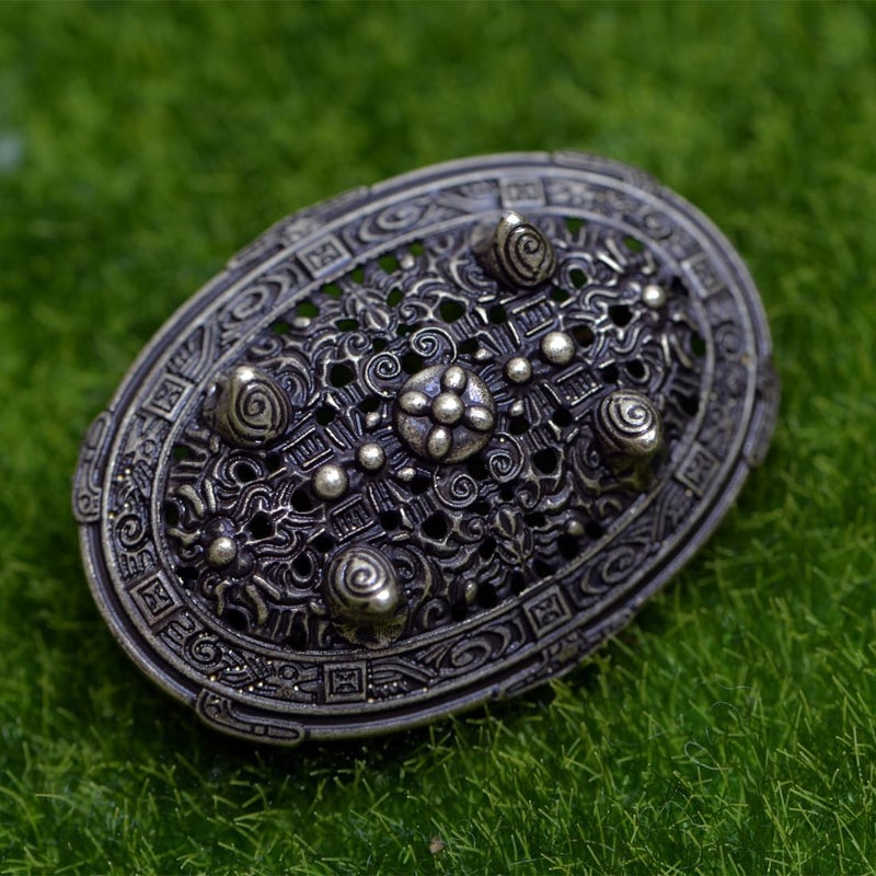 LANGHONG Norse Viking Brooch For Men Turtle Brooch Talisman Jewelry, Gift For Men - Image 5